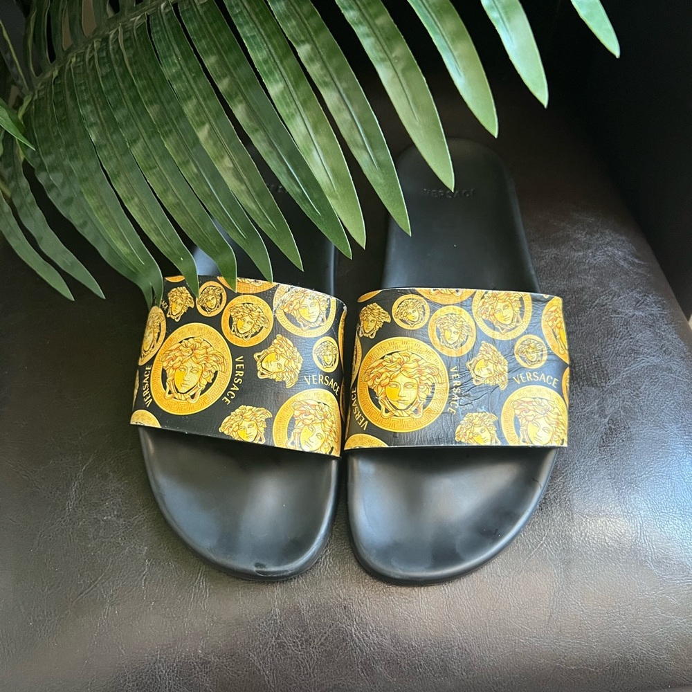 Mens Versace Slides